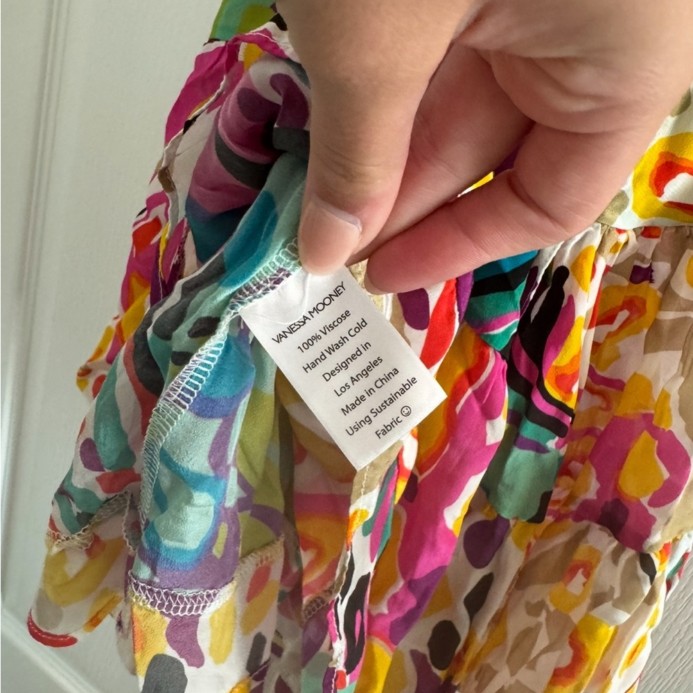 Vanessa Mooney The Elisabeth Romper Dress 80s print - Picture 8 of 8